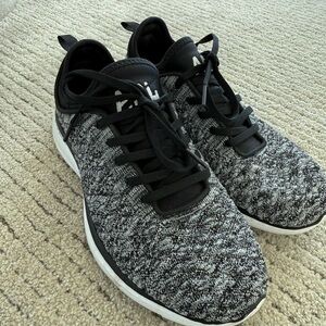 Women’s APL Techloom Phantom US size 8 Black and Gray Athletic Shoes